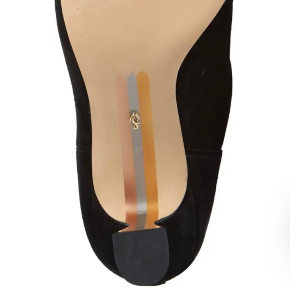 Sam Edelman Lani Square Toe Chelsea size 7.5 color black..FLOOR SAMPLE - Picture 4 of 5